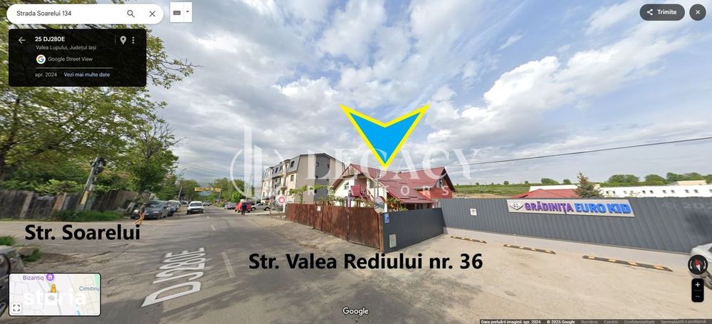 Vilă de închiriat, parter + etaj, str. Valea Rediului 36