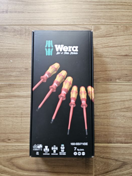 Set 7 surubelnite WERA 160 ISS/7 Kraftform Plus