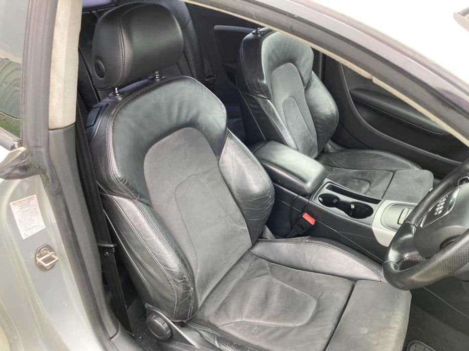 Седалки салон ауди а5 алкантара кожа рекаро s-line