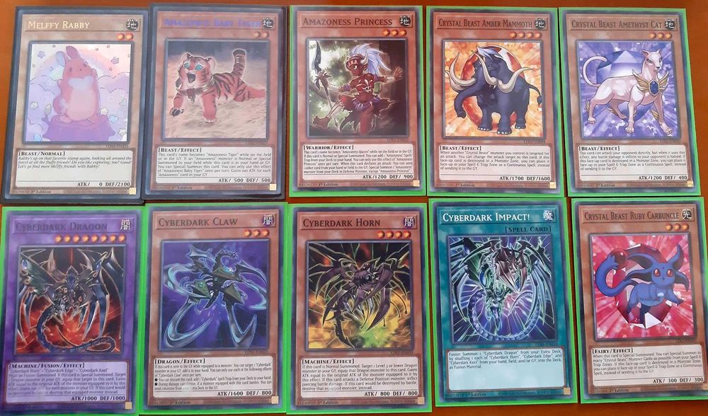 Yu-Gi-Oh! LDS1, YGLD, BLVO 1st Edition