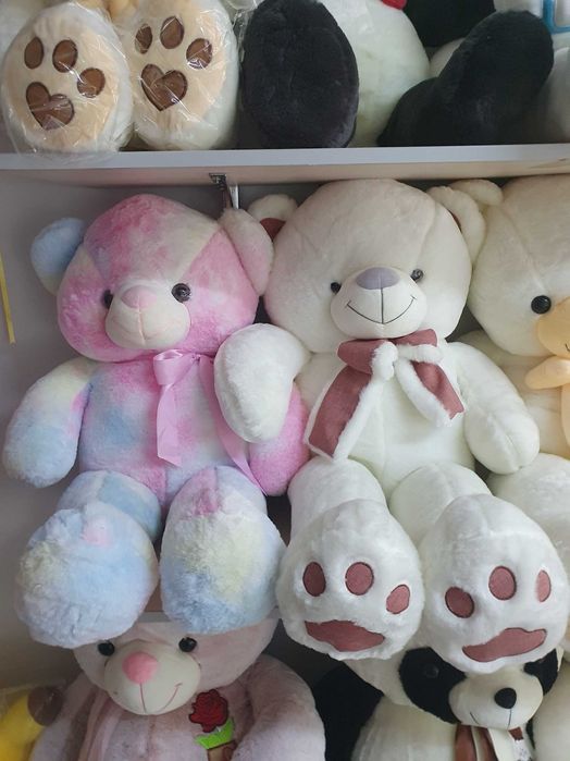 Плюшевые мишки тедди нестор панды мягкие игрушки большие в Алматы
