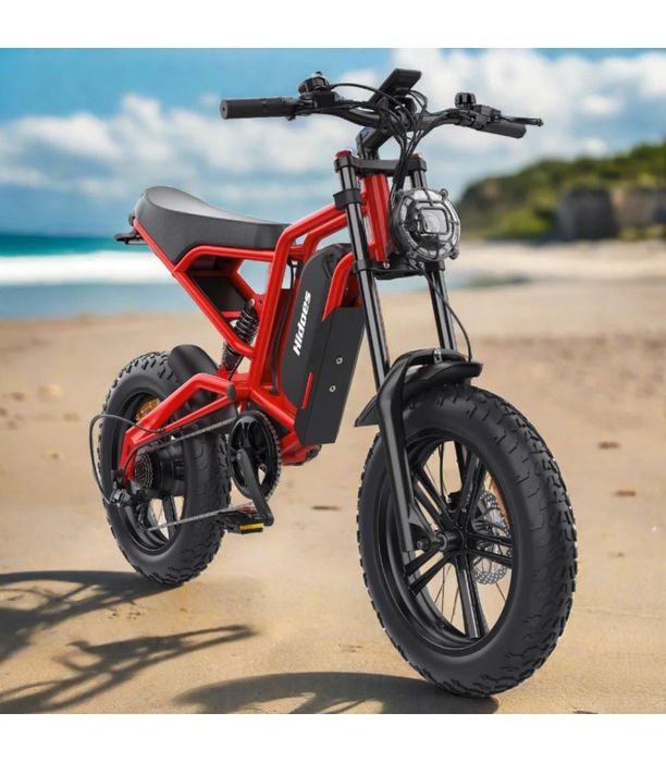 НОВО!! Електрически велосипед Hidoes B6 1200W 48V/18.2Ah 55 км.ч.