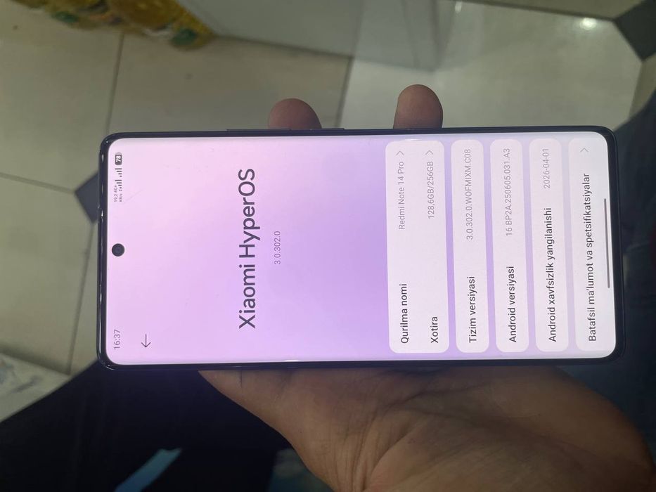 Redmi note 14 pro 8/256gb