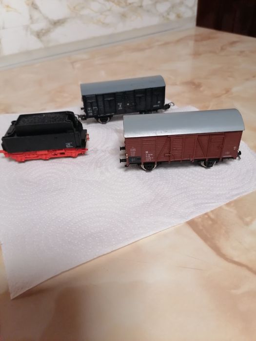 Trenuleț electric Marklin  vechi machete vagoane