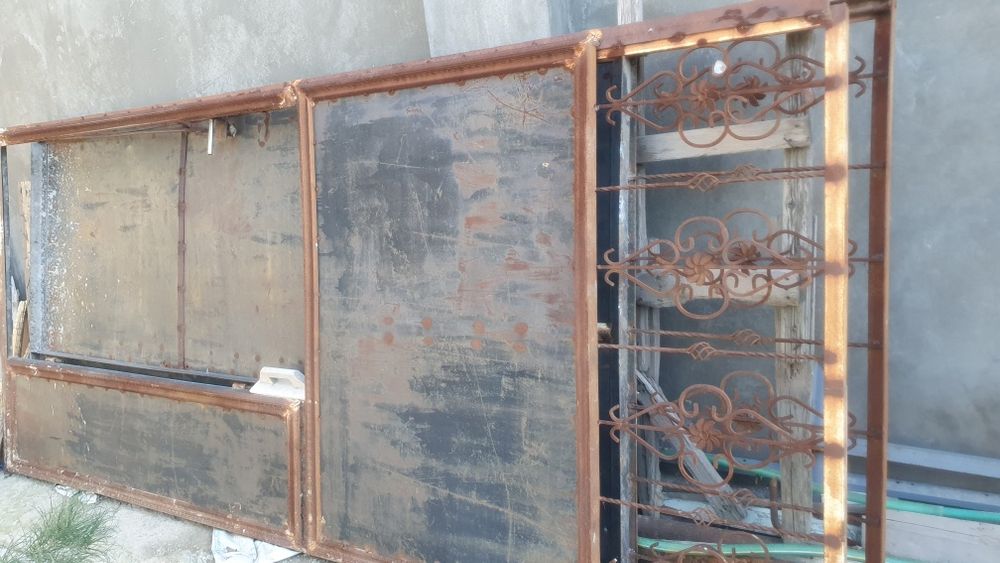 Temir baquvvat darvoza sotiladi 4/5m  xolati zo‘r 2tarafga ochiladi.