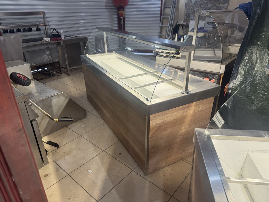 Хоризонтална хл. витрина