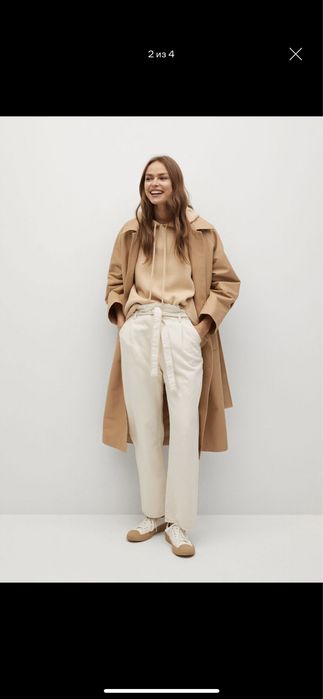 Тренч Плащ Mango