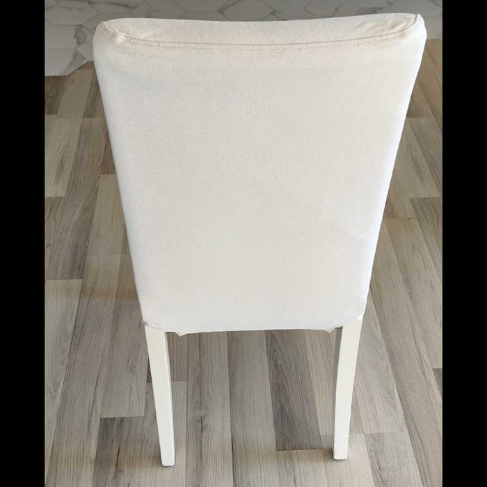 Трапезни столове IKEA Henriksdal – бели / бежови 6 броя - обща цена 99 евро