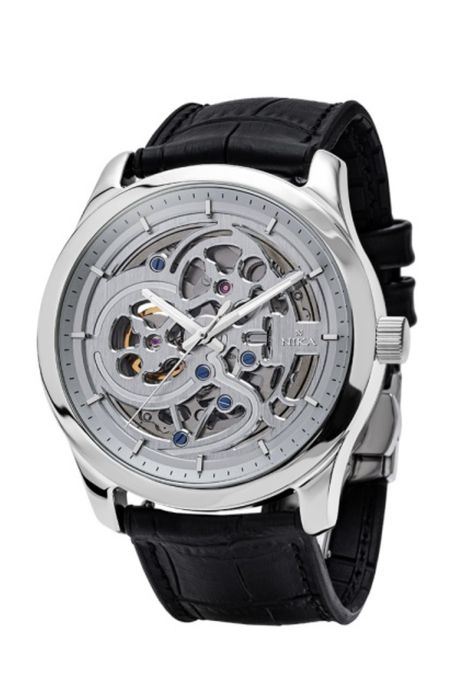 Серебрянные часы Ника