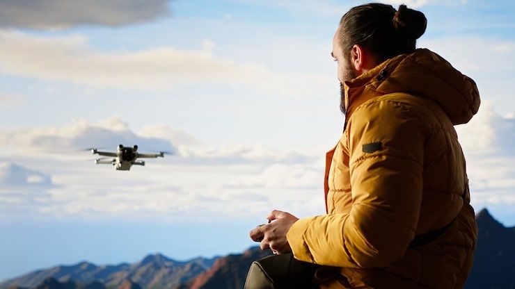 Аэросъемка  дрон