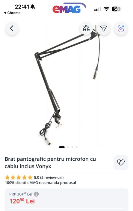 Stand microfon masa