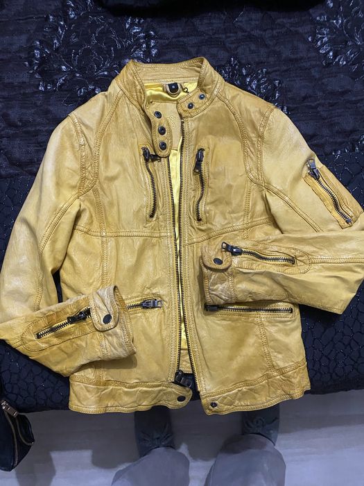 Дамско яке от естествена кожа Maze