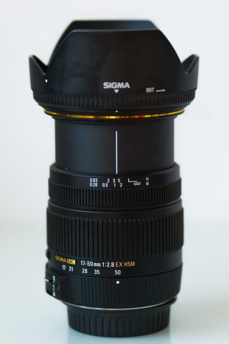 Obiectiv SIGMA 17-50mm f2.8 pt. Nikon EX DC HSM OS - Stabilizare