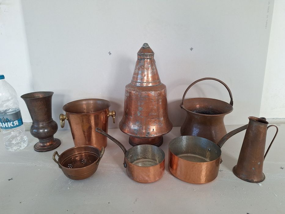 Медни съдове. сервиз