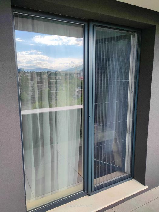 Комарници плисе / комарник хармоника. Производство и монтаж