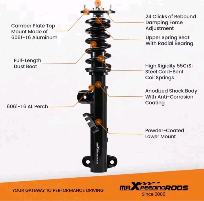 maXpeedingRods coilovers E36 / E46