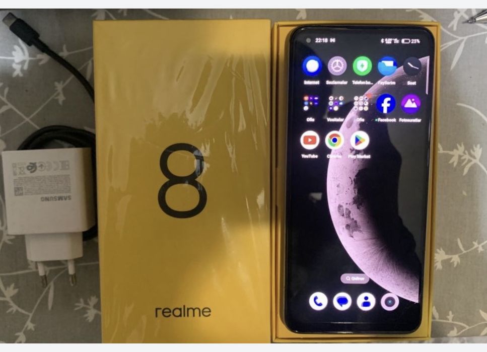 Realme 8 6+6gb 128gb srochna