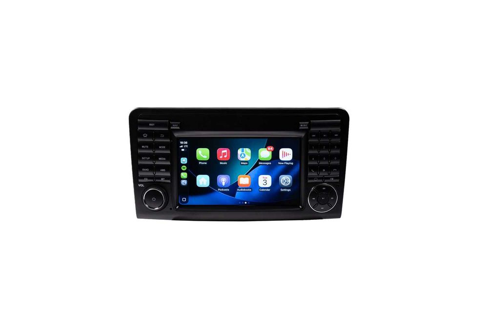 Navigatie Mercedes ML W164 Android 15 , Apple Carplay , Android Auto + Camera Marsarier