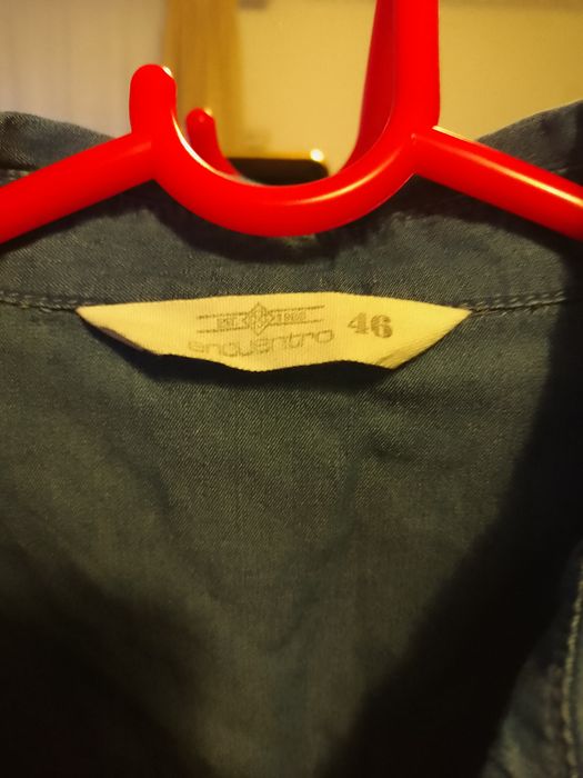 Cămașa de blugi bărbătească ,noua, cumpărată din Spania .Mărimea 46/XL