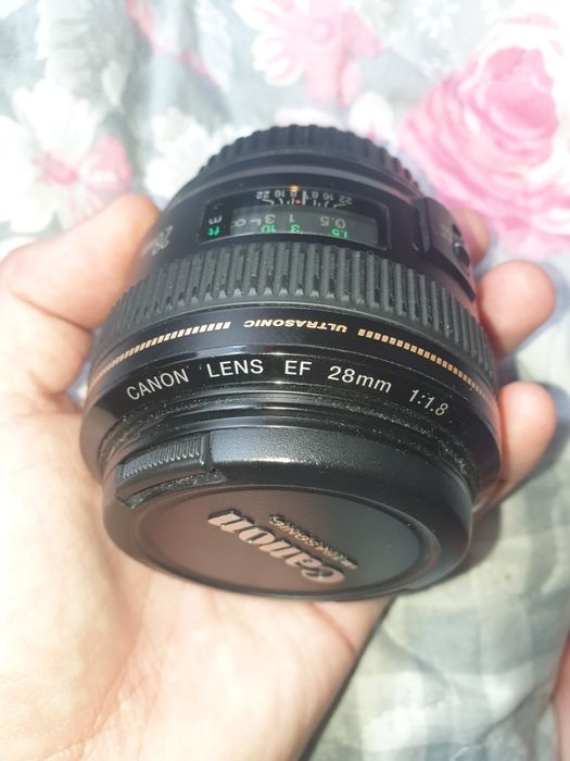 Объектив Canon EF 28 mm 1.8