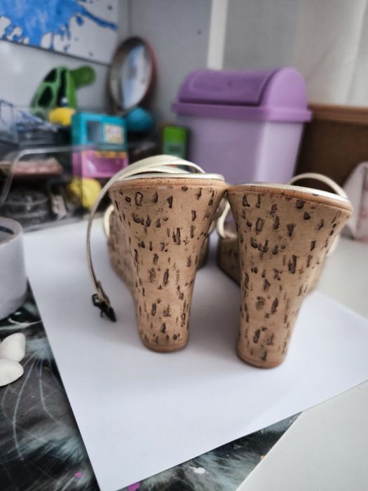 Sandale piele Elena Baroni Italy 40