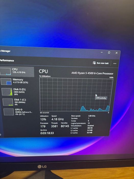 Pc gaming gtx 1660, ryzen 5