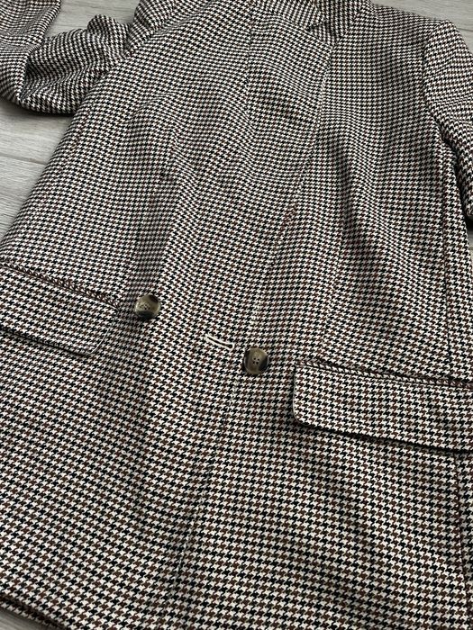 Карирано дамско сако