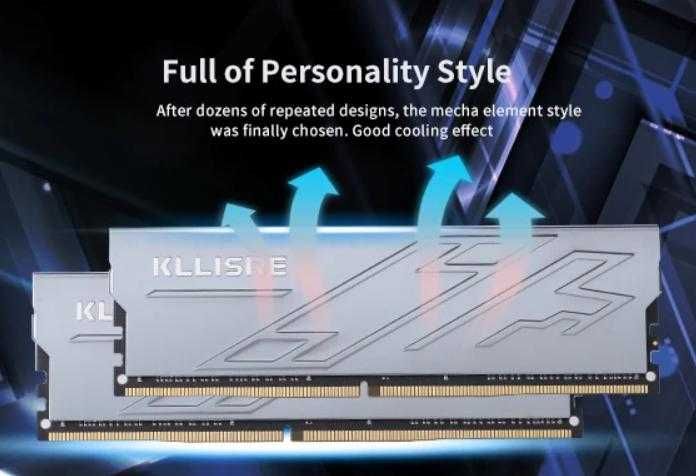 Desktop RAM 16GB DDR4 3200MHz Компютърна Памет с Охладител Intel/AMD