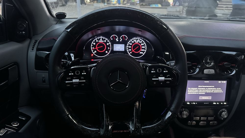 G-klass( анатомия) руль сотаман