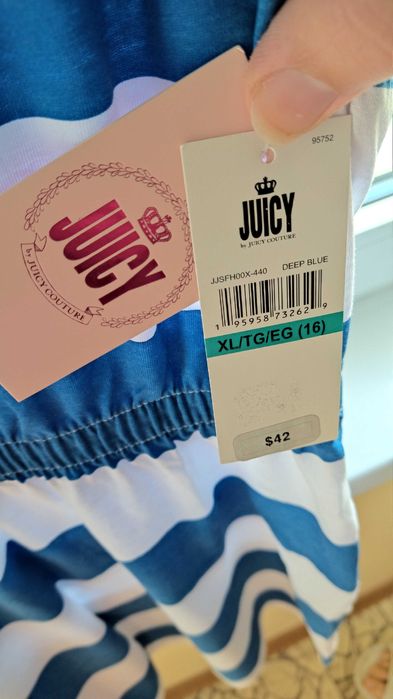 Нова рокля  трико памук Juicy Couture