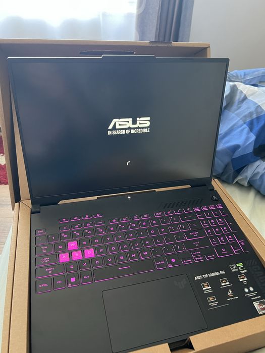 ASUS TUF A16 Gaming – Ryzen 7, RTX 4050, 16 GB RAM, 512 GB SSD – Ca Nou, Garanție
