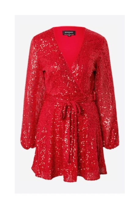 Рокля с паети празнична