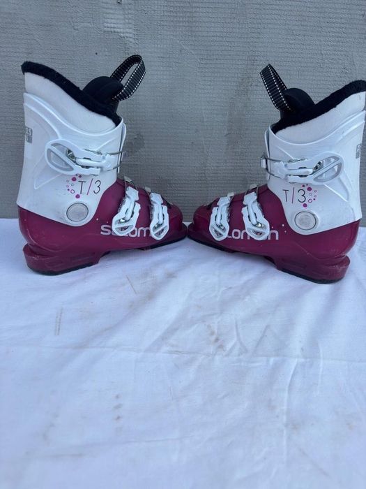 Clapari ski schi Salomon T3 RT Girly marime EUR:35 Mondo:22.5 Flex:30 last:98