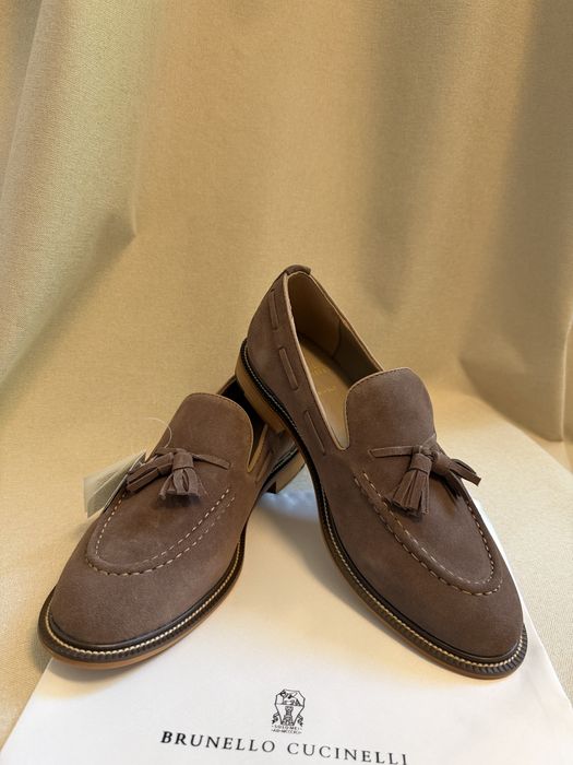 Pantofi loafers brunello cucinelli