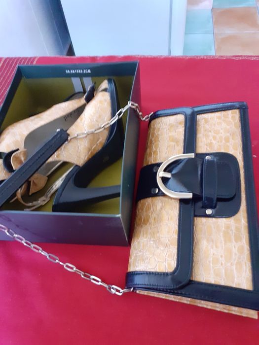 Pantofi și geanta deosebite de ocazie