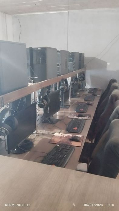 Game club uchun 10ta tayyor kompyuterlar