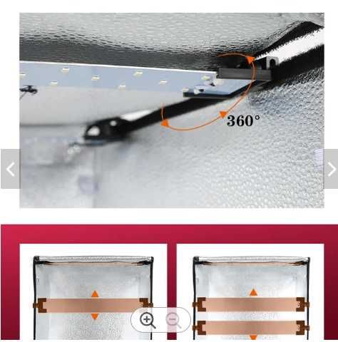 Фотобокс ,Софтбокс , 40х40х40см удобный и прочный  ,переносной