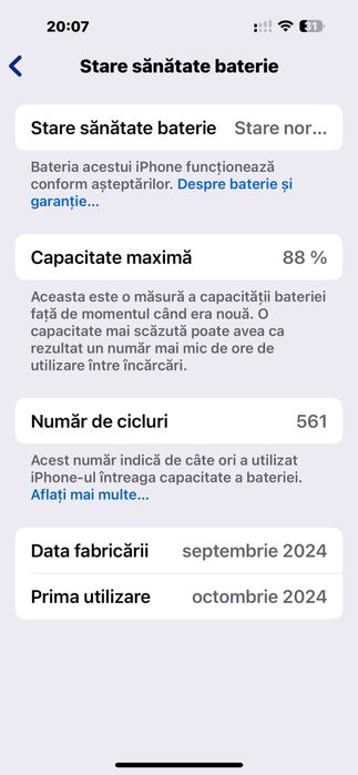 Iphone 16 pro max gold 512 giga Neverlock impecabil pret 4700 lei