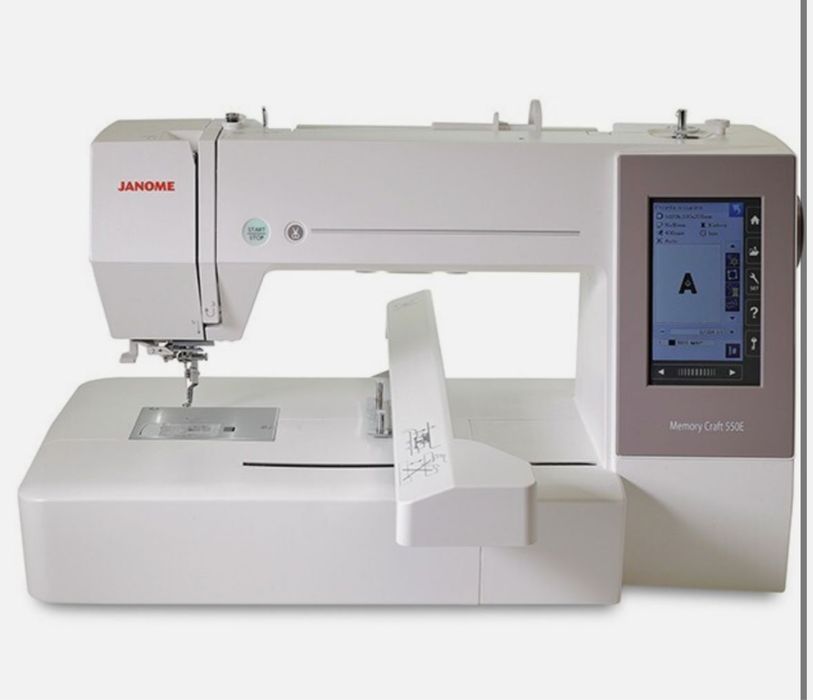 Вышивальная машина Janome memory craft 550e