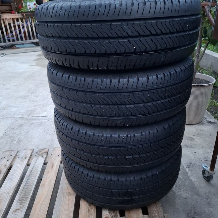 Cauciucuri vara cu jante din tabla