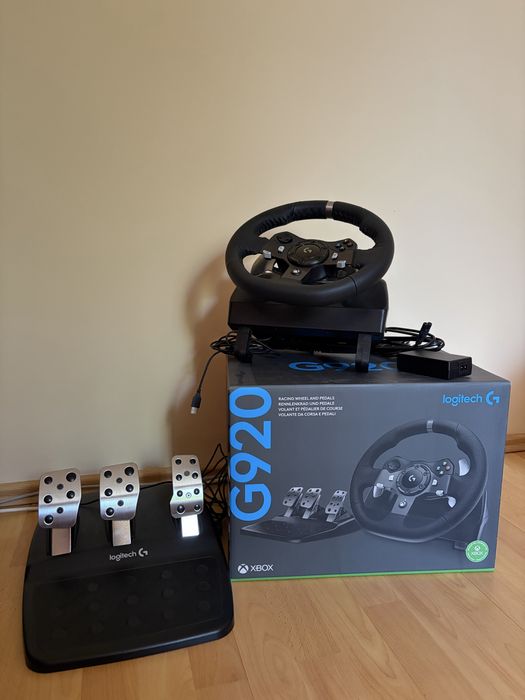 Volan Logitech G920 (PC / Xbox) – Ca NOU, Cutie Full Box, Garanție  30.11.2026