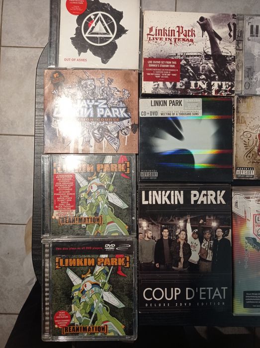 Lot dvd și cd Linkin Park originale
