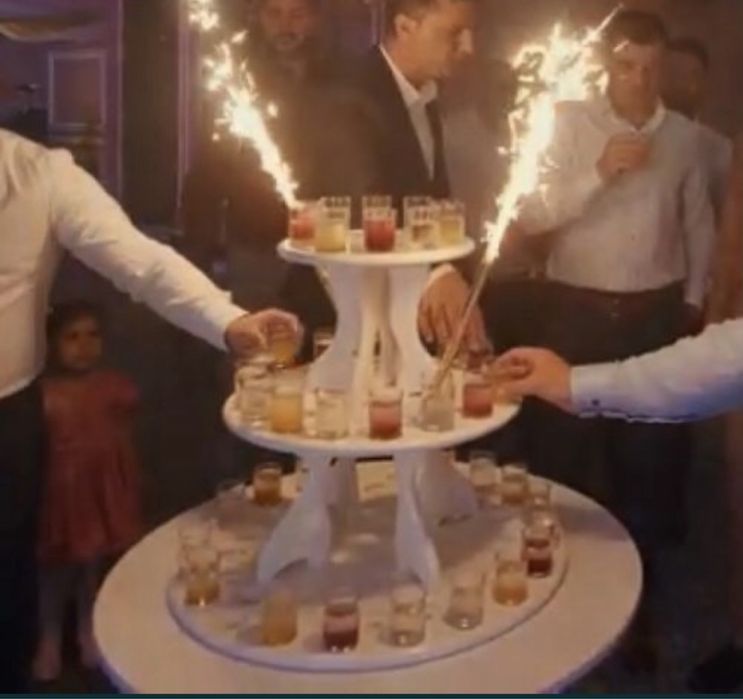 Suport shot pentru evenimente