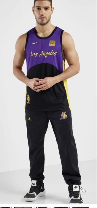 Мъжко долнище NIKE Air Jordan Los Angeles Lakers . Размер L