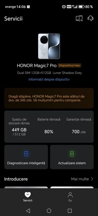 Honor Magic 7 Pro 12 Gb+512 GB Impecabil