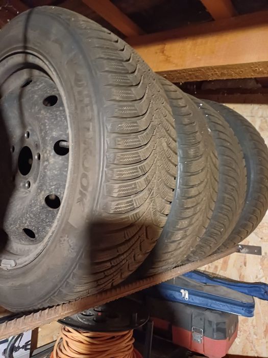 Set 4 jante tabla cu anvelope iarna Renault Megane 3