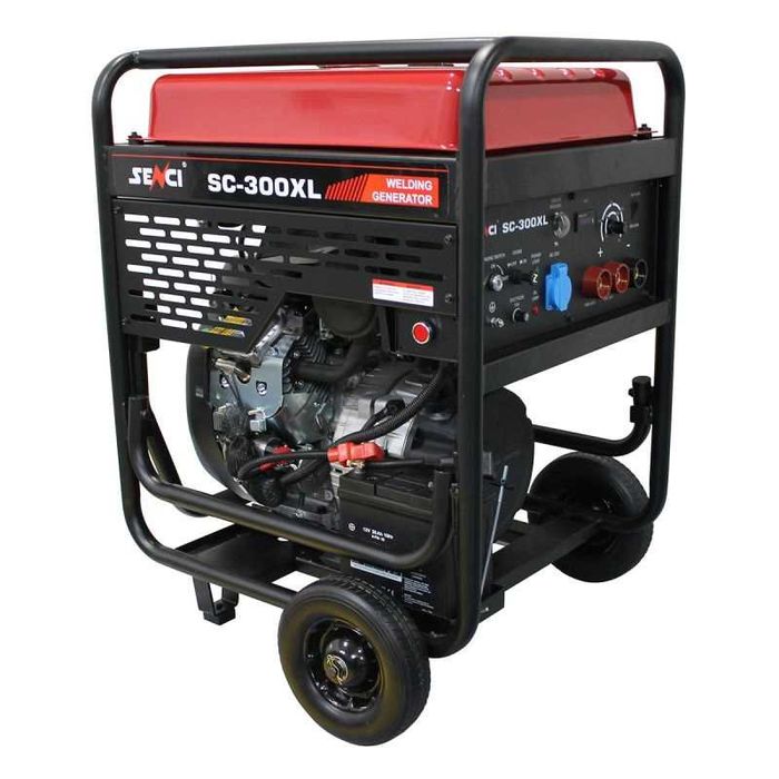 Generator de curent cu sudura incorporata sudura SENCI SC-300XL putere maxima 3.5kW 230V curent sudura 300A DE