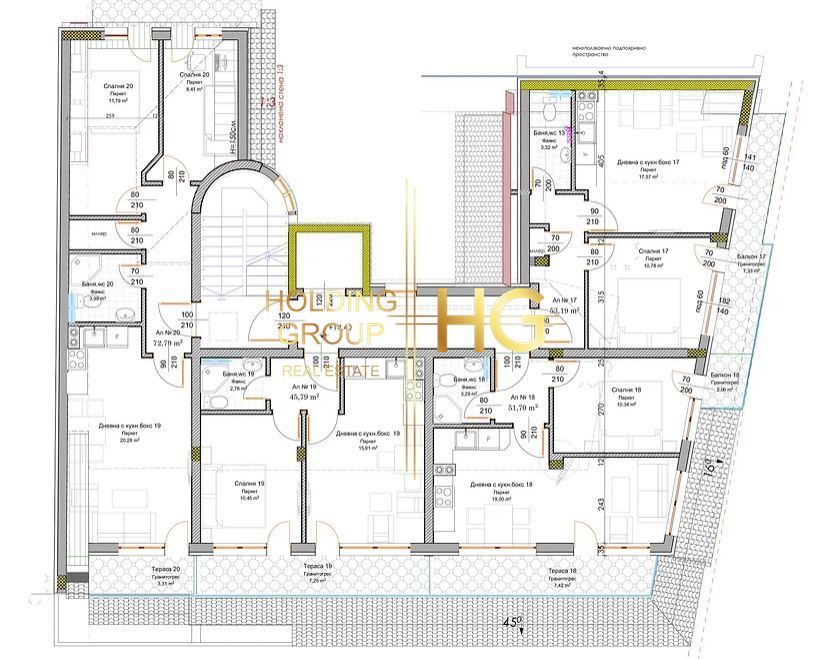 Продава се Тристаен апартамент в Варна, Левски - 88 кв.м за 1682 €/кв.м - Снимка #2