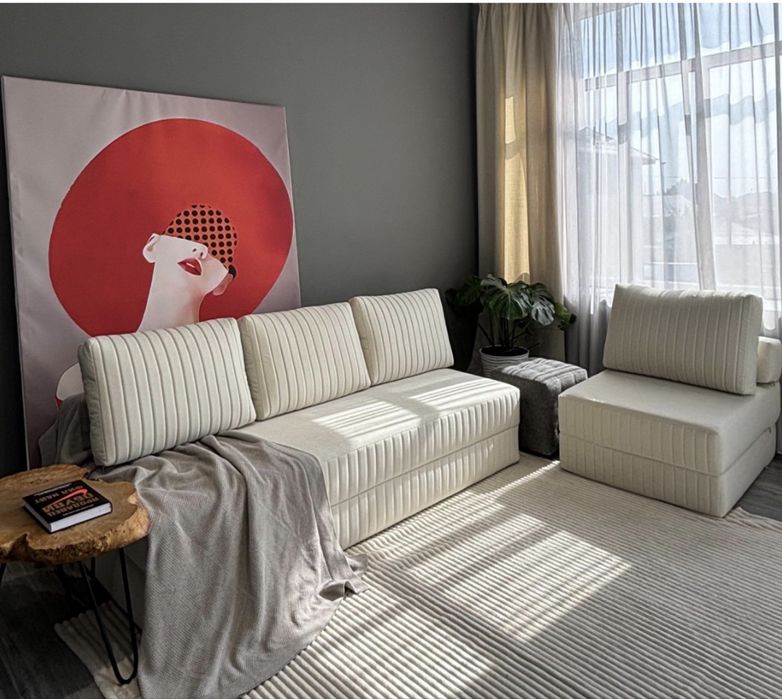 Диван с креслом книжка