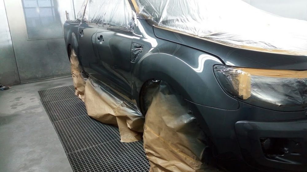 автобояджийски и автотенекеджийски услуги боядисване в камера